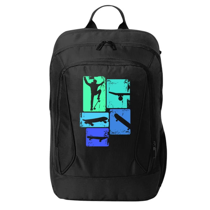 Skater Skateboarder Skateboard Gift City Backpack