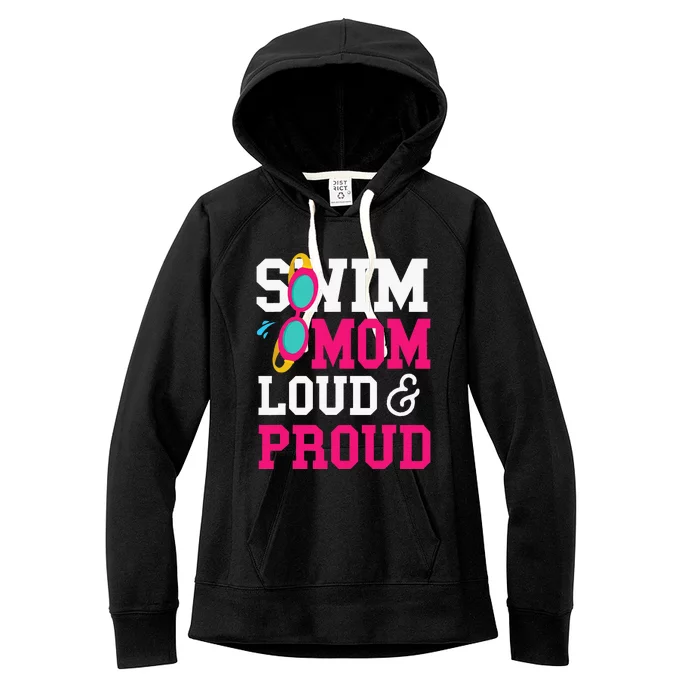 Swimming Swimmer Swim Mom Women's Fleece Hoodie