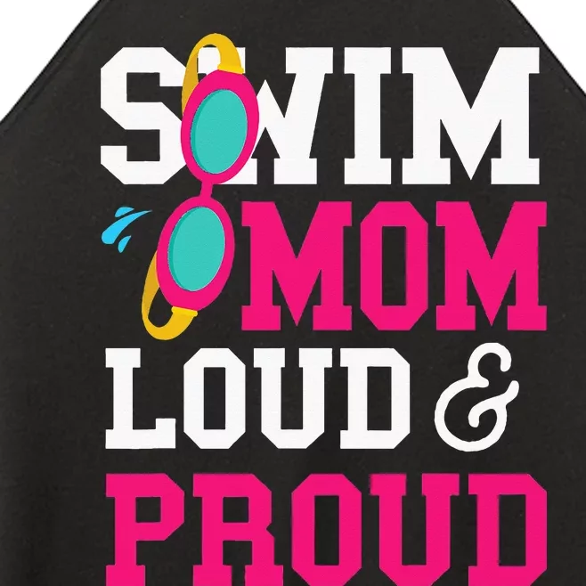 Swimming Swimmer Swim Mom Women’s Perfect Tri Rocker Tank