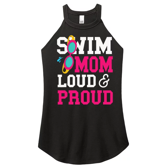 Swimming Swimmer Swim Mom Women’s Perfect Tri Rocker Tank