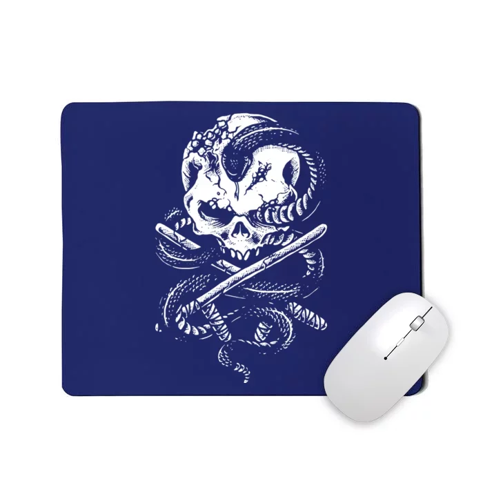 Skull Snake Mousepad