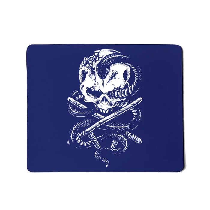 Skull Snake Mousepad