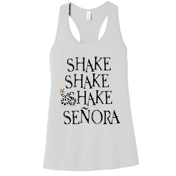 S.H.A.K.E S.H.A.K.E S.H.A.K.E Senora Women's Racerback Tank