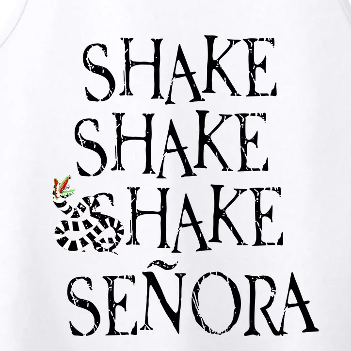 S.H.A.K.E S.H.A.K.E S.H.A.K.E Senora Performance Tank