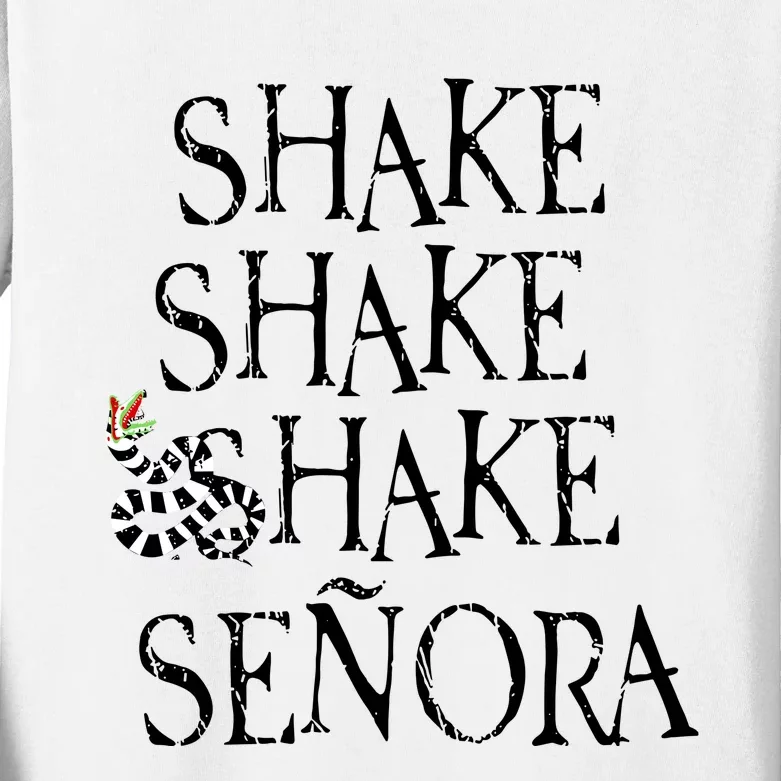 S.H.A.K.E S.H.A.K.E S.H.A.K.E Senora Kids Long Sleeve Shirt