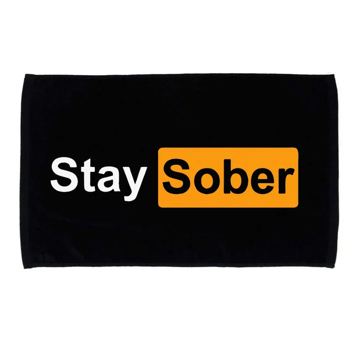 Stay Sober Microfiber Hand Towel