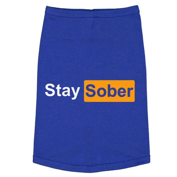 Stay Sober Doggie Tank