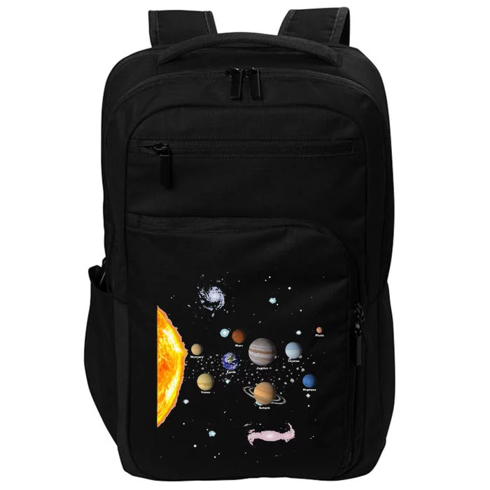 Solar System STEM Kids Realistic Space Impact Tech Backpack