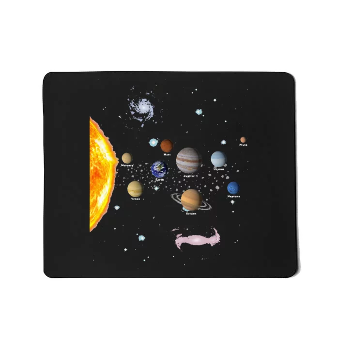 Solar System STEM Kids Realistic Space Mousepad