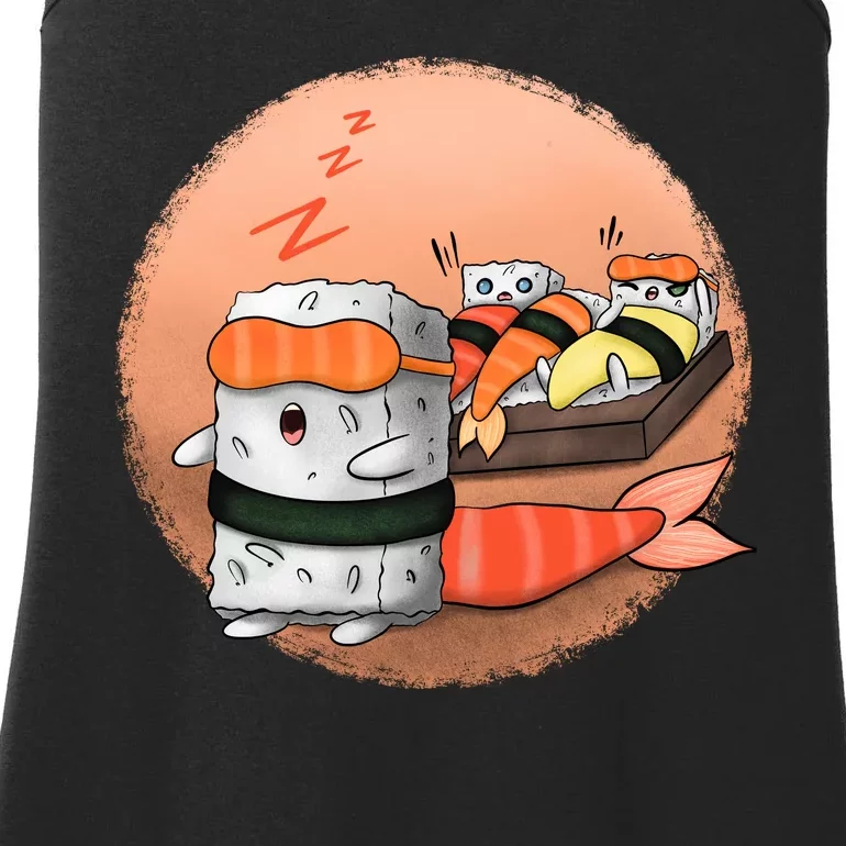 Sushi Sleeping Ladies Essential Tank