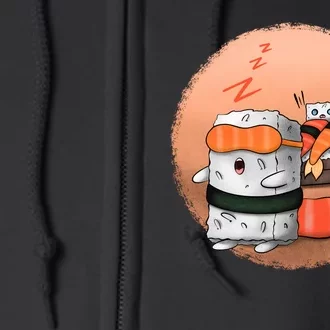 Sushi Sleeping Full Zip Hoodie