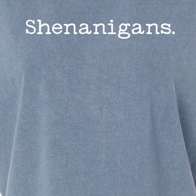 Shenanigans Subtle Shenanigans Garment-Dyed Women's Muscle Tee