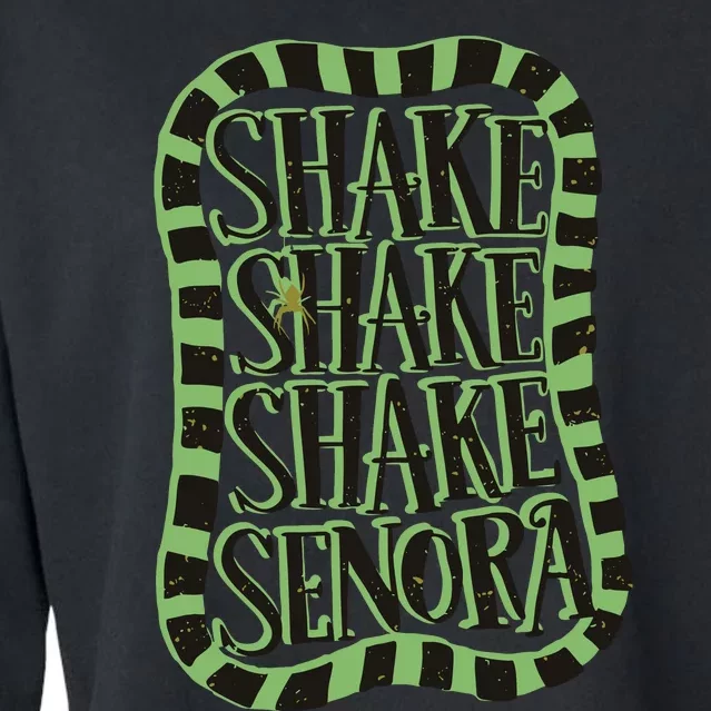 S.H.A.K.E S.H.A.K.E S.H.A.K.E Senora Cropped Pullover Crew