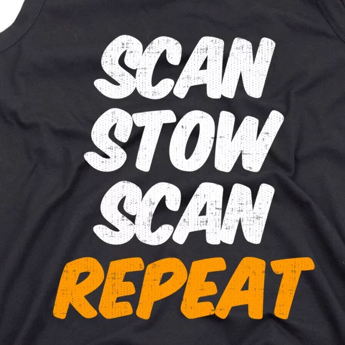 Scan Stow Scan Repeat Tank Top