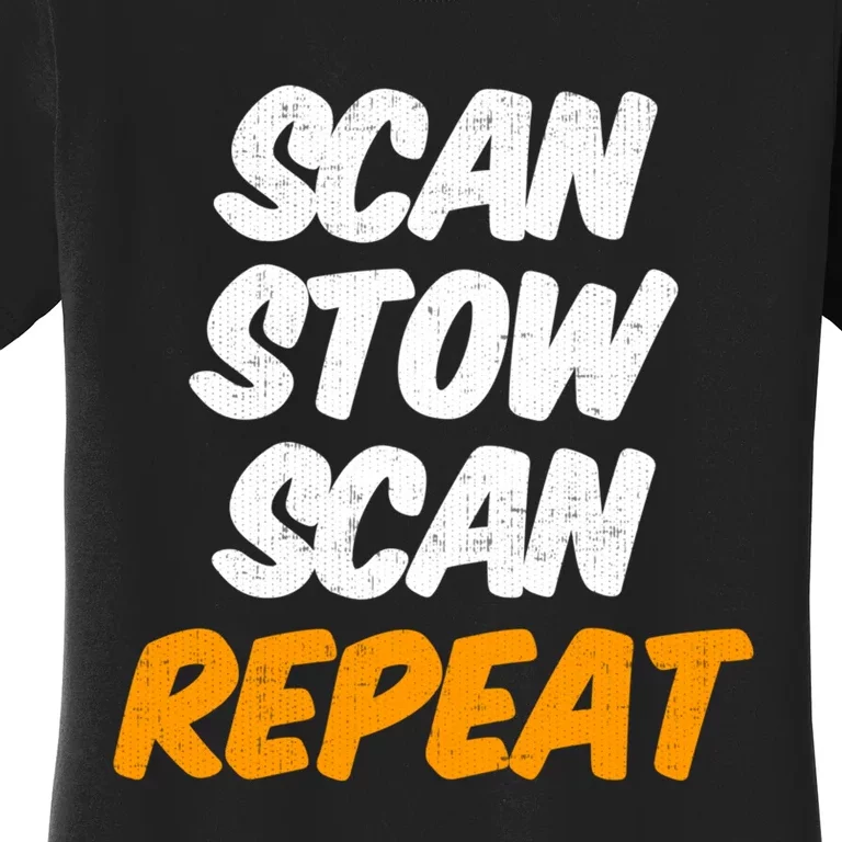 Scan Stow Scan Repeat Women's T-Shirt