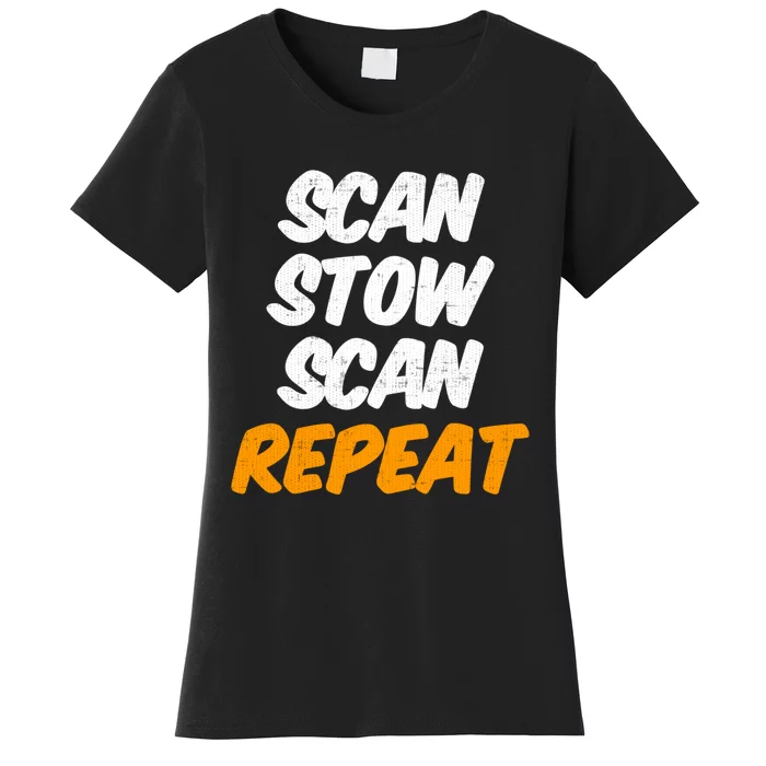 Scan Stow Scan Repeat Women's T-Shirt