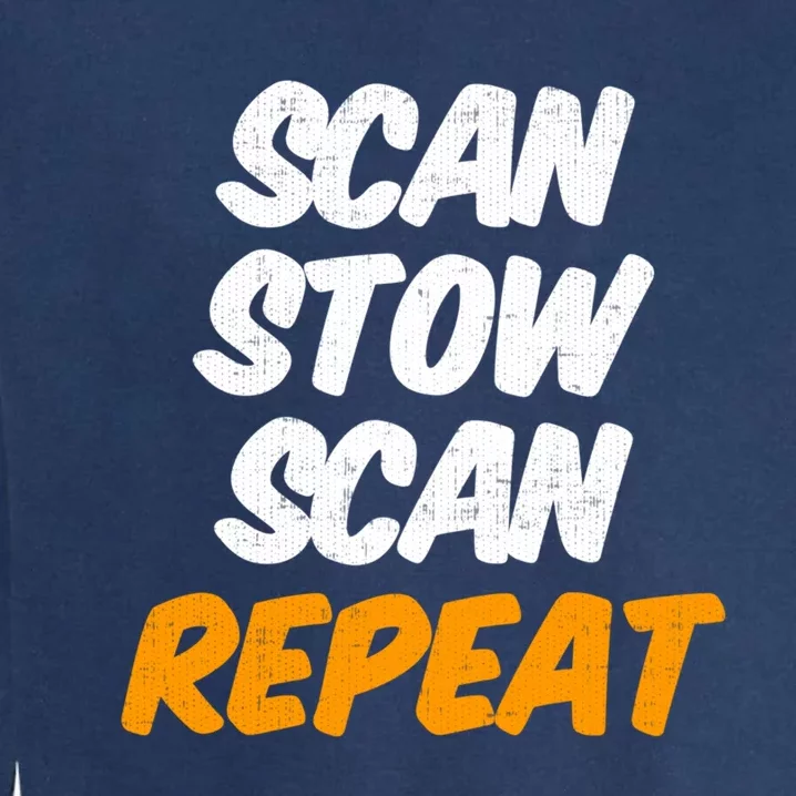 Scan Stow Scan Repeat Garment-Dyed Sweatshirt