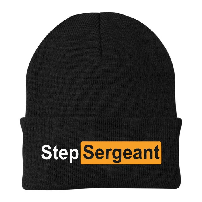 Step Sergeant Knit Cap Winter Beanie