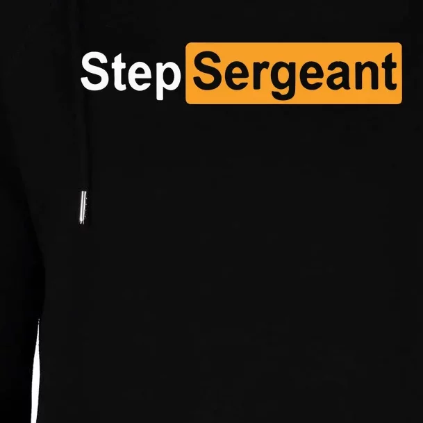 Step Sergeant Womens Funnel Neck Pullover Hood