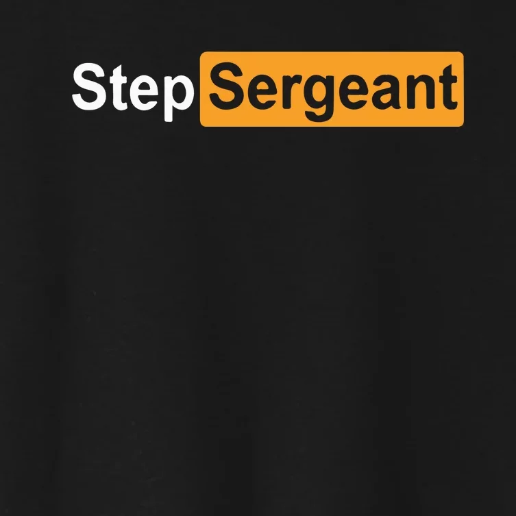 Step Sergeant Women's Crop Top Tee