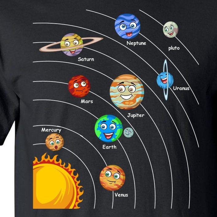 Solar System Tall T-Shirt