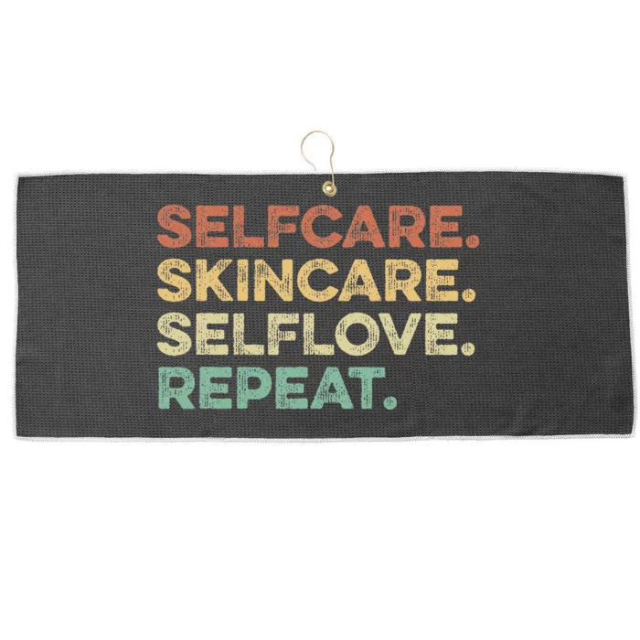 Selfcare Skincare Selflove Repeat Esthetician Large Microfiber Waffle Golf Towel