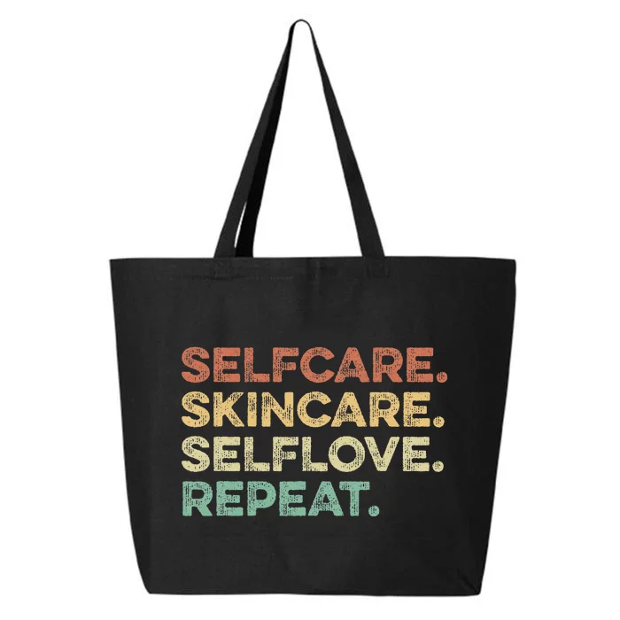 Selfcare Skincare Selflove Repeat Esthetician 25L Jumbo Tote