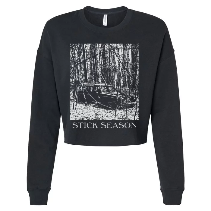 Stick Season Summer Camp Cropped Pullover Crew