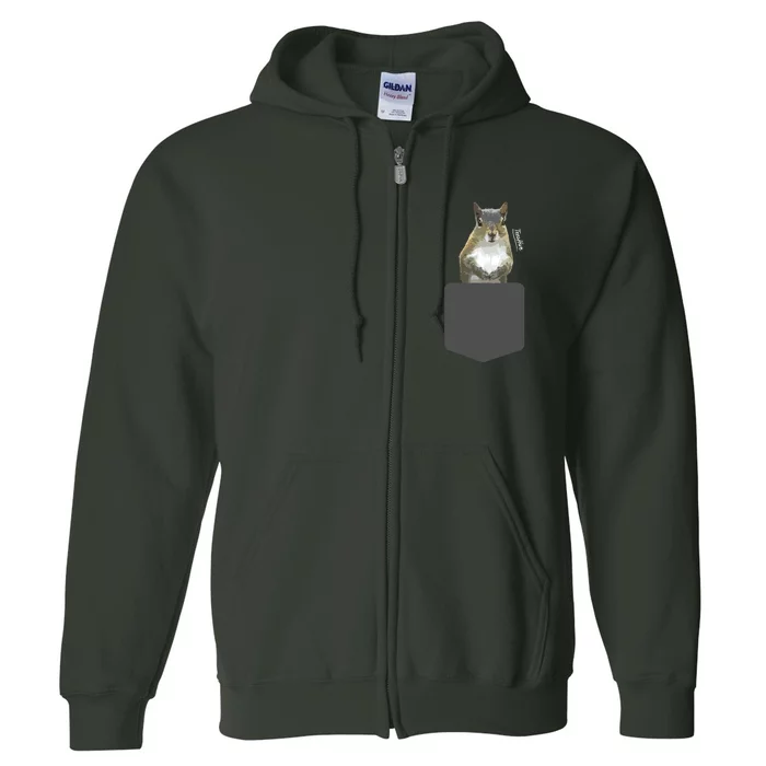 Squirrel Squirrel Full Zip Hoodie