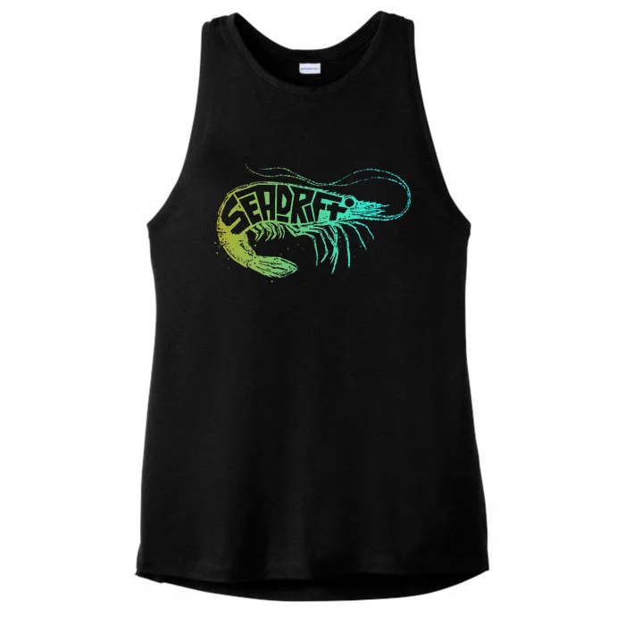 Seadrifter Shrimp Ladies Tri-Blend Wicking Tank