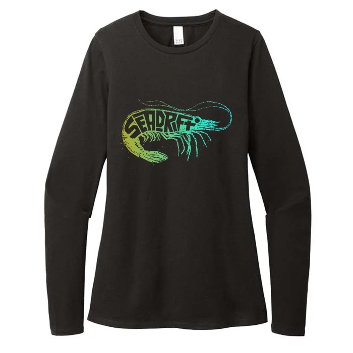 Seadrifter Shrimp Womens CVC Long Sleeve Shirt