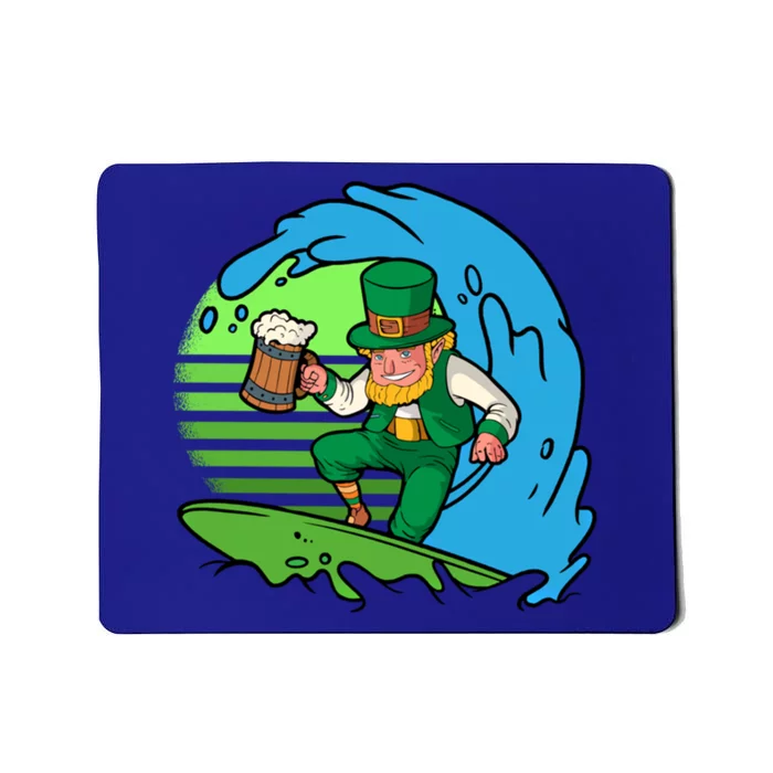 Summer Surfing St Patricks Gift Mousepad