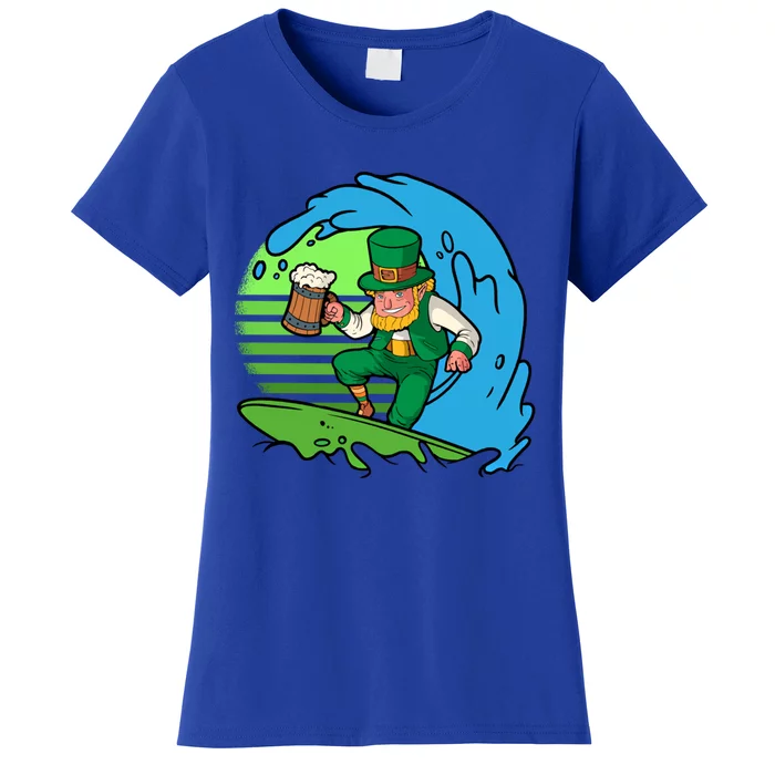 Summer Surfing St Patricks Gift Women's T-Shirt