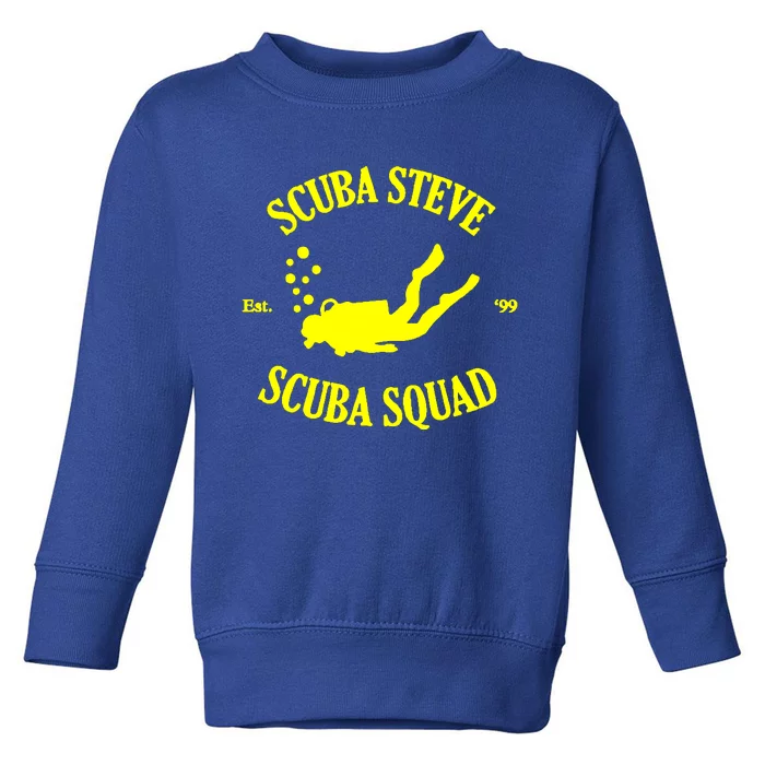 Scuba Steve Scuba Squad Toddler Sweatshirt