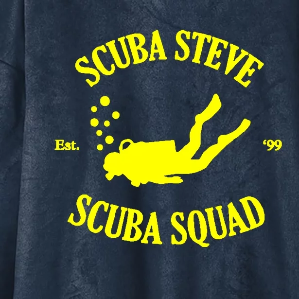 Scuba Steve Scuba Squad Hooded Wearable Blanket