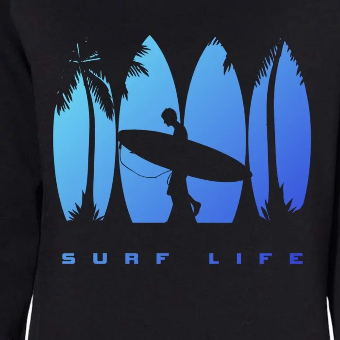 Surfing Surfer Surf Gift Womens California Wash Sweatshirt