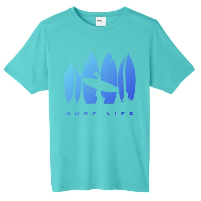 Surfing Surfer Surf Gift ChromaSoft Performance T-Shirt