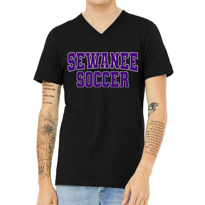 Sewanee Soccer V-Neck T-Shirt