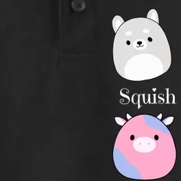 Squish Squad Stuffed Animal Mallow Plush Collector Soft Toy Tacocat Funny Cat Dry Zone Grid Performance Polo