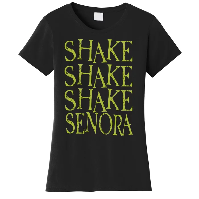 Shake Shake Shake Horror Halloween Quote Halloween Movie Inspired Women's T-Shirt