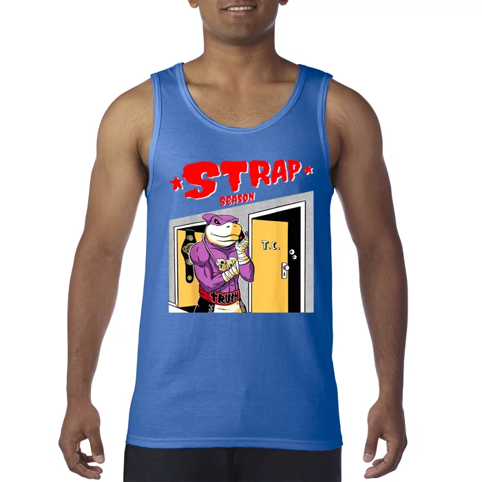 Strap Season Strap Season Funny Shark Boxing Tank Top