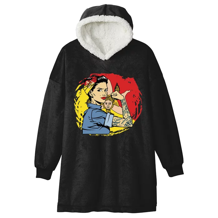 Sicilian Strong  Sicily Hooded Wearable Blanket