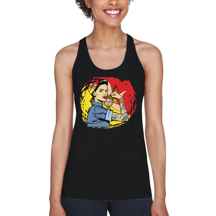 Sicilian Strong  Sicily Women's Racerback Tank