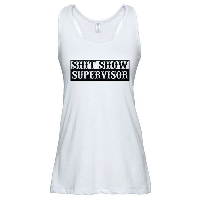 Shit Show Supervisor Ladies Essential Flowy Tank