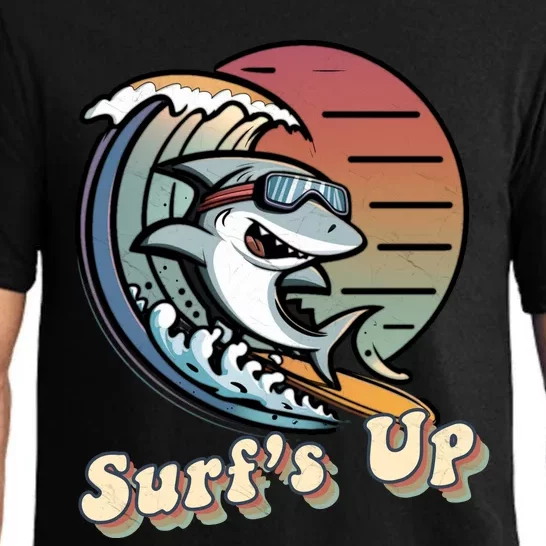 Surfer Shark SurfS Up Pajama Set