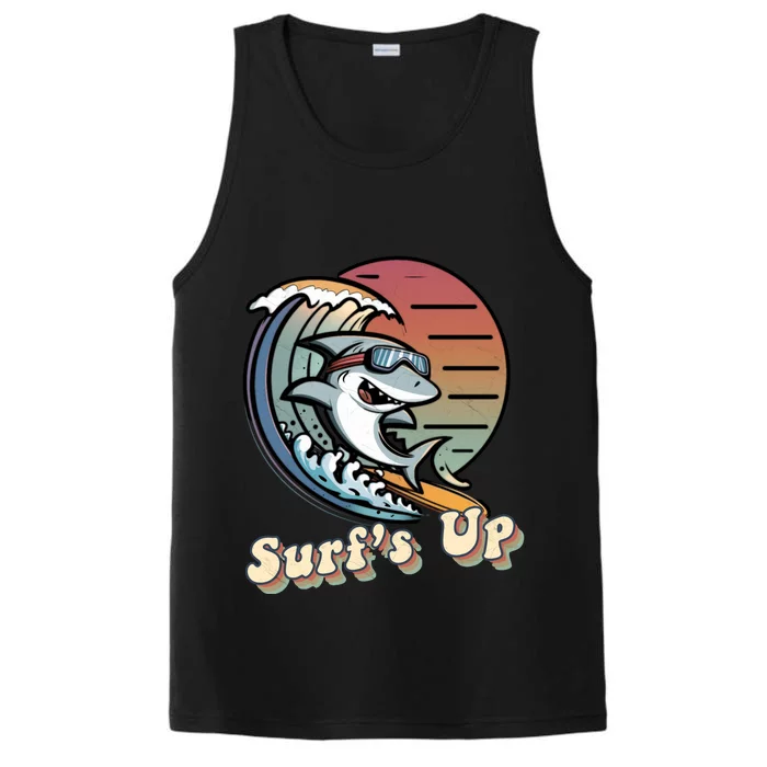 Surfer Shark SurfS Up Performance Tank