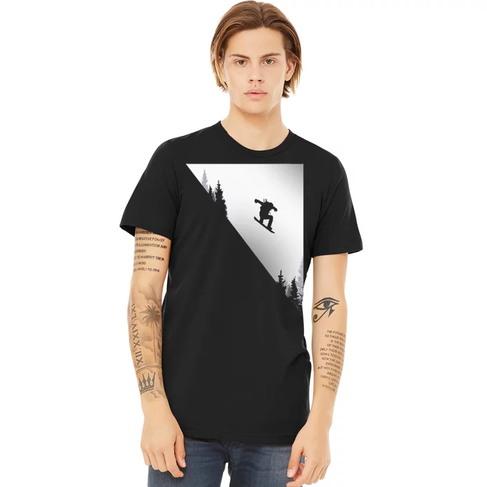 Snowboard Snowboarding Snowboarder Snowboard Premium T-Shirt