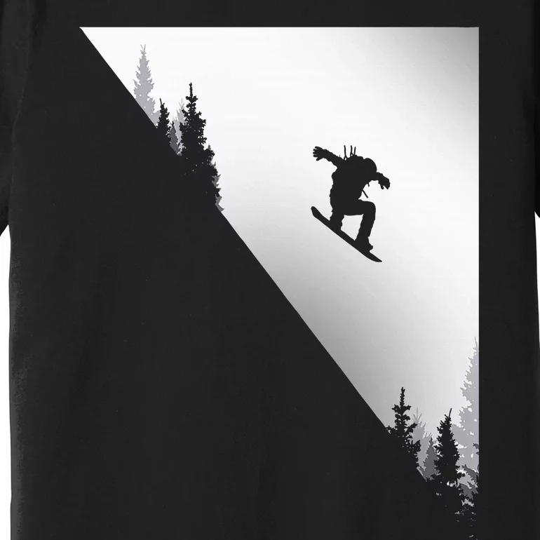 Snowboard Snowboarding Snowboarder Snowboard Premium T-Shirt