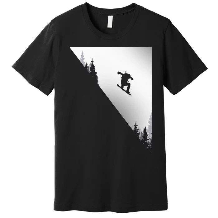 Snowboard Snowboarding Snowboarder Snowboard Premium T-Shirt