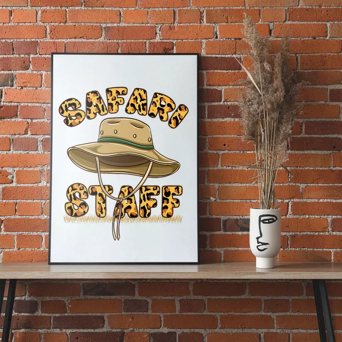 Safari Staff Safari Birthday Poster